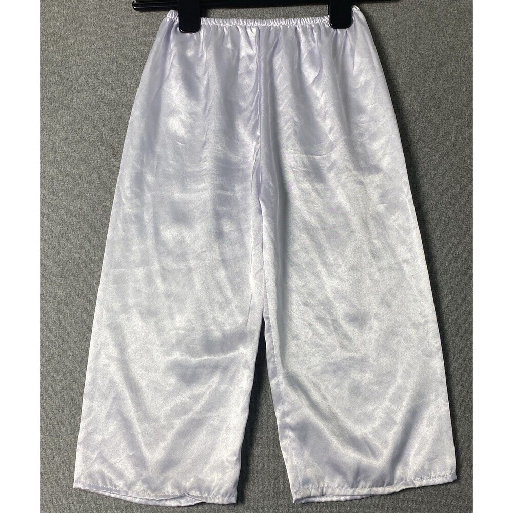 Girls Satin Pyjamas Pants Sz6 - Picture 2 of 2
